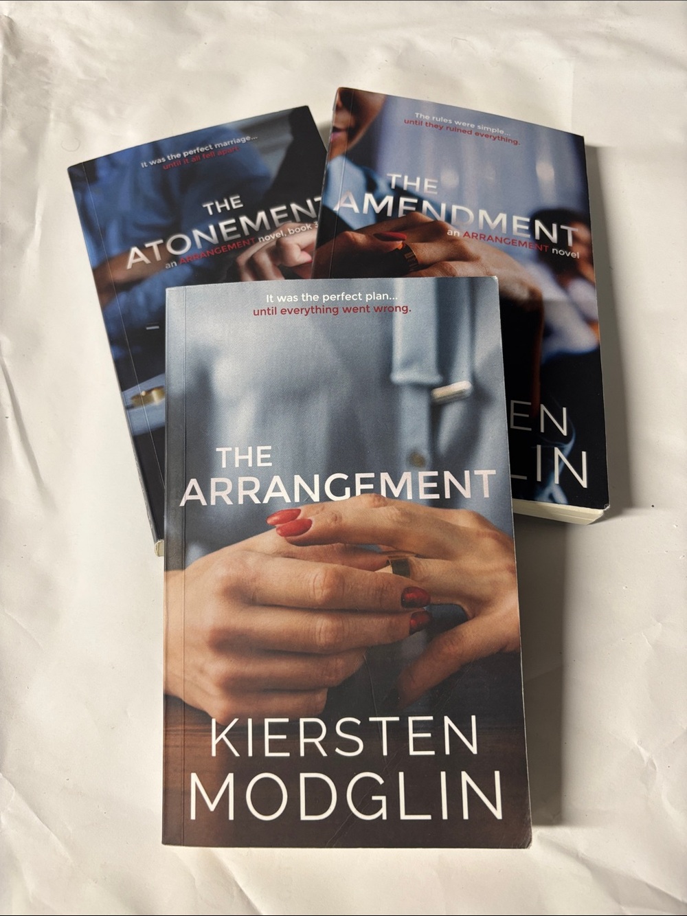 The Arrangement Series by Kiersten Modglin - 3 books